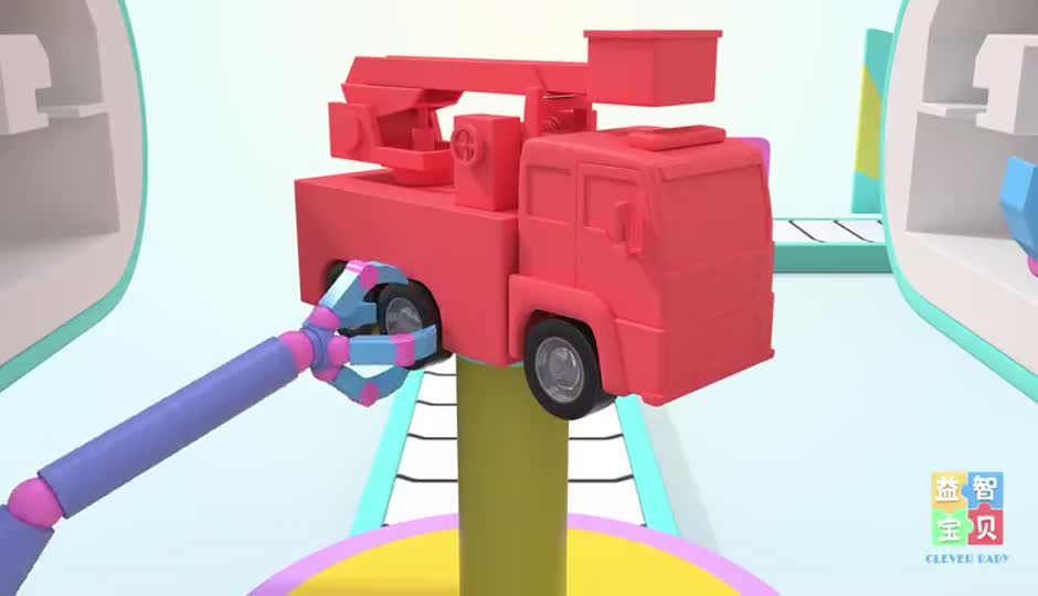 橡皮泥变职业车，认识职业车