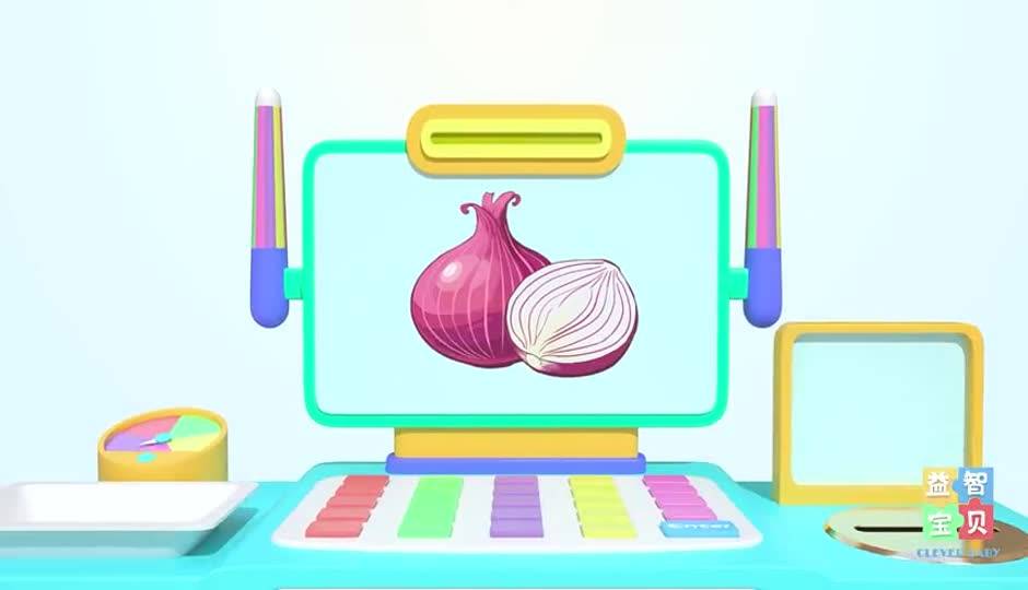 食物刷卡机，认识数字、蔬菜