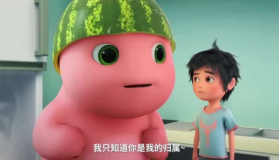 空调配西瓜，夏天顶瓜瓜