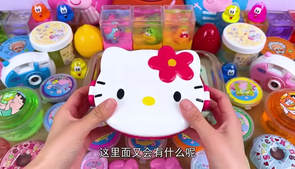 今天来和豆苗姐姐玩盲盒史莱姆吧