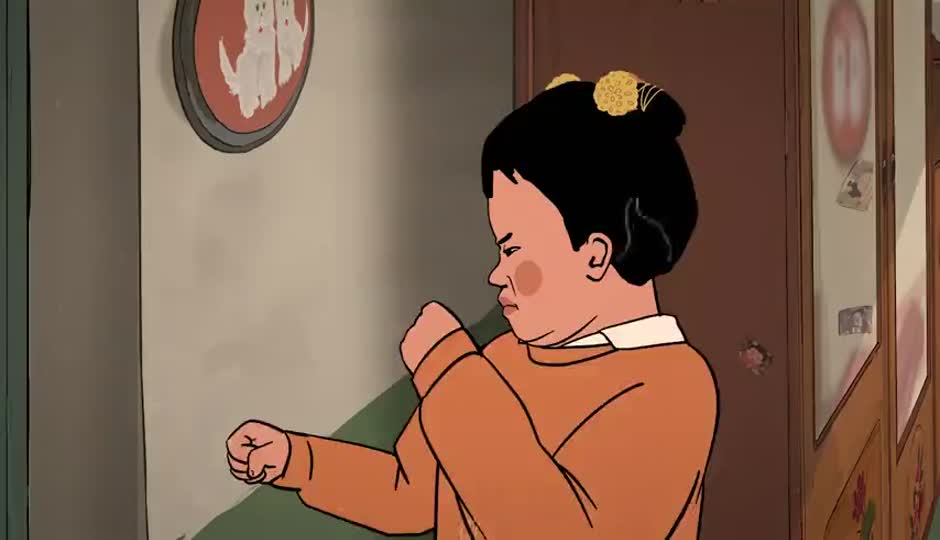 小时候和父母干架