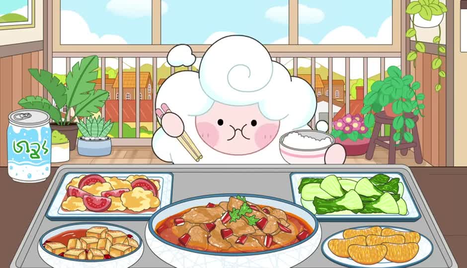 点一份水煮肉片，外卖也不错哦