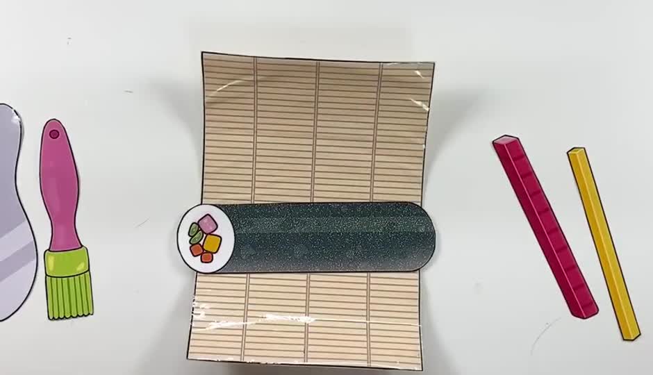 寿司卷安静书