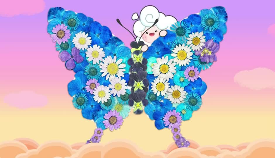 是花花蝴蝶啊