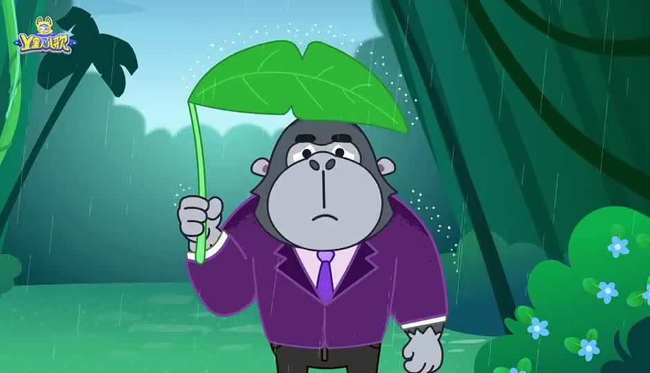 雨滴和云朵