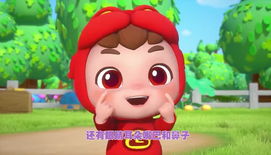 头儿肩膀膝盖脚趾