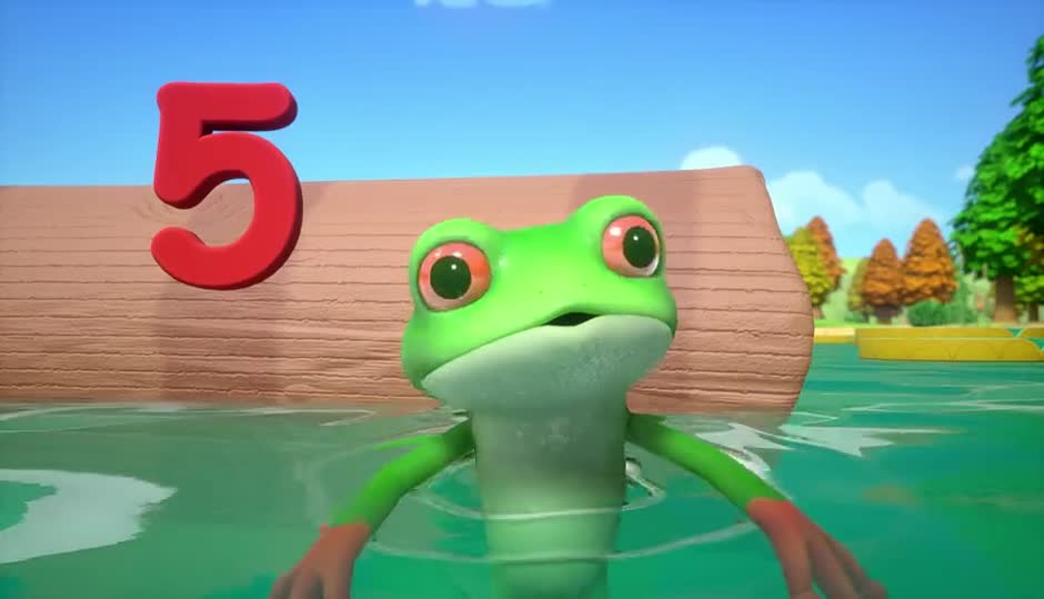 五只小青蛙