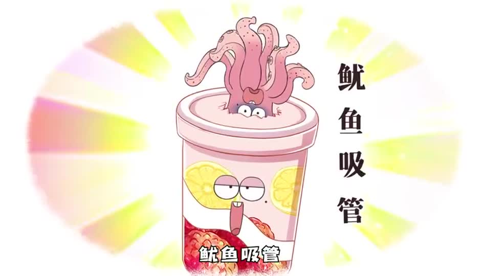 鱿鱼吸管