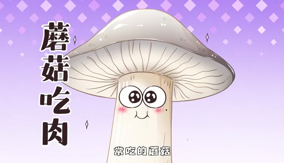 蘑菇吃肉
