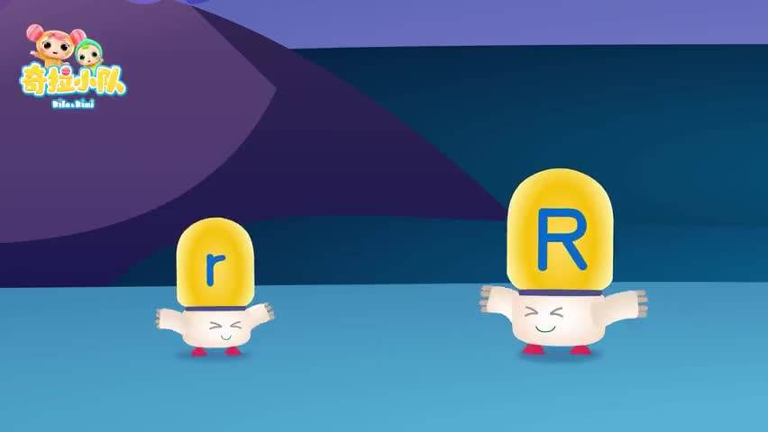 认识字母R