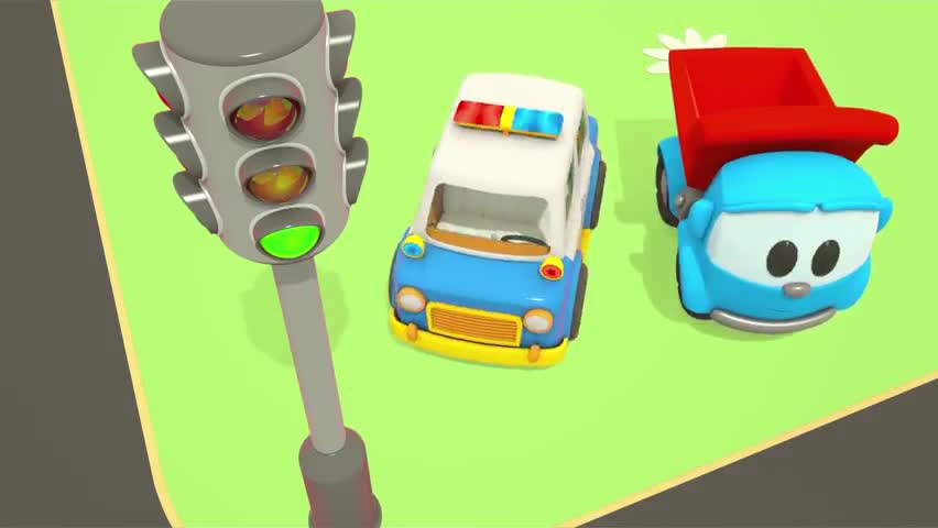 警车
