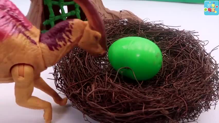 超大恐龙和各种卡通玩具朋友们