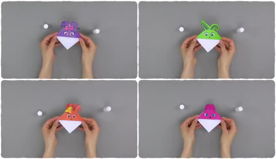如何制作阳光小兔兔书签