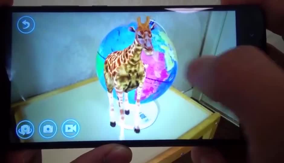 超神奇AR地球仪，在家游世界
