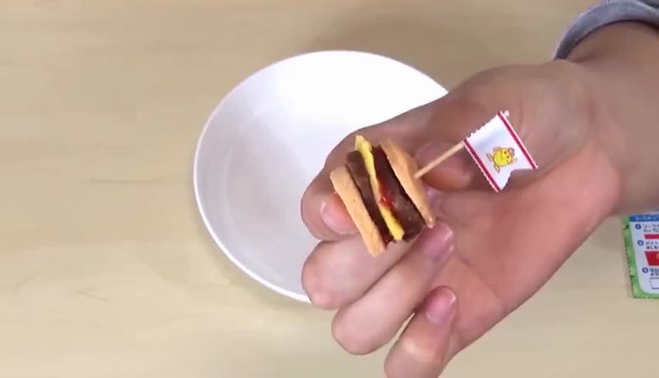 简单有趣的汉堡食玩