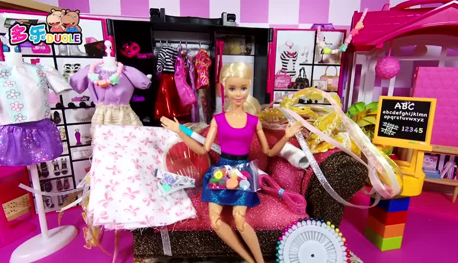 芭比之服装制作的准备工作