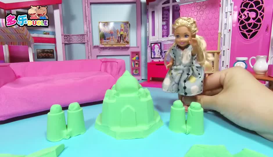 芭比之神奇的沙子 手感真好