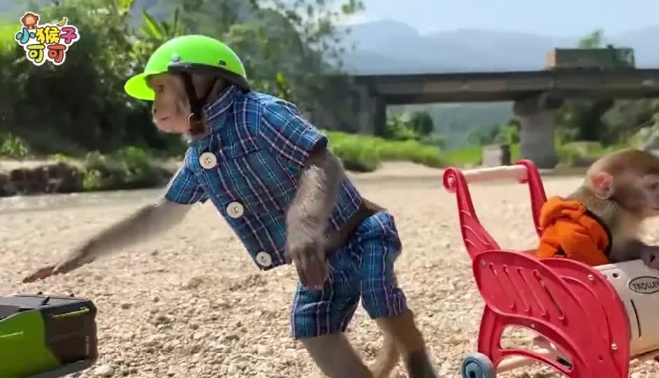 可可使用大吊车
